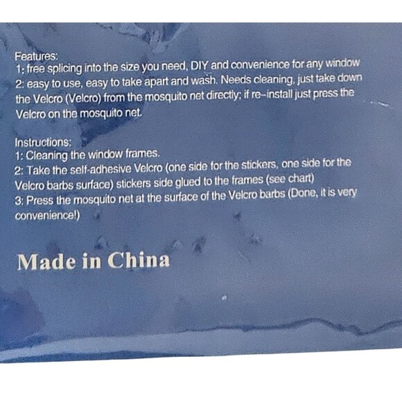 Tie Ke Mai DIY Flyscreen White 51" x 59" - Picture 4 of 8